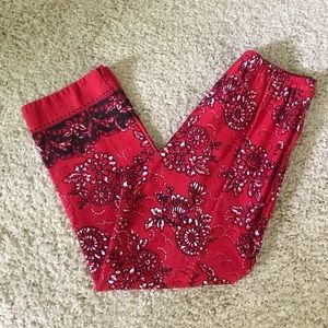 FUN crop capris leggings Sag Harbor 10 zip pants!